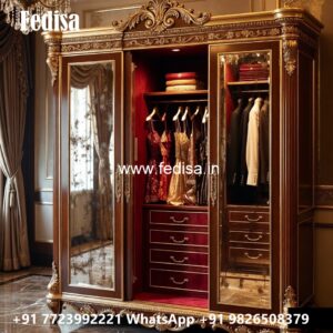 Classic Wardrobe Design with Sliding Doors No-2459