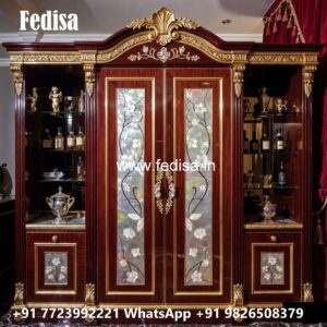 Traditional Closet Design with Rich Finish No-2464