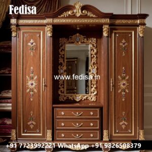 Elegant Closet Design with Classic Details No-2475