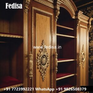 Classic Bedroom Wardrobe with Rich Texture No-2492