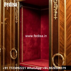 Classic Wooden Wardrobe with Elegant Decor No-2529