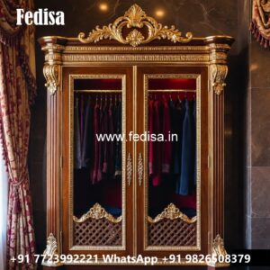Wooden Closet Design with Elegant Craftsmanship No-2544
