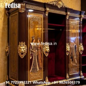 Traditional Wooden Wardrobe with Timeless Beauty No-2557