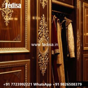 Classic Wardrobe Design with Stylish Storage No-2559