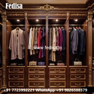 Classic Wooden Closet with Elegant Texture No-2587