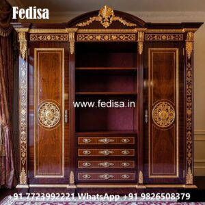 Traditional Wooden Closet with Premium Appeal No-2599