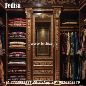 Classic Wardrobe Design with Vintage Luxury No-2602