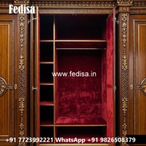Traditional Closet Design with Artistic Finish No-2605