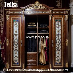 Elegant Wardrobe Design with Premium Features No-2614