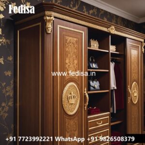 Antique Closet Design with Wooden Craftsmanship No-2616