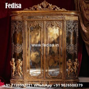 Royal Bedroom Closet with Rich Wood Beauty No-2623
