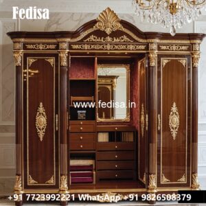 Elegant Antique Wardrobe with Modern Comfort No-2633