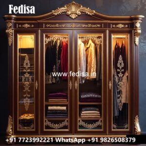 Traditional Bedroom Closet with Luxury Finish No-2635