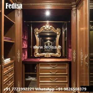 Classic Bedroom Wardrobe with Elegant Features No-2647