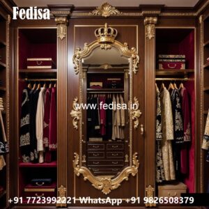 Elegant Closet Design with Artistic Beauty No-2650