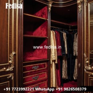 Classic Closet Design with Elegant Details No-2659