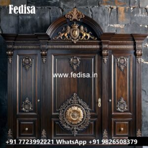Elegant Wardrobe Design with Premium Wood Beauty No-2663