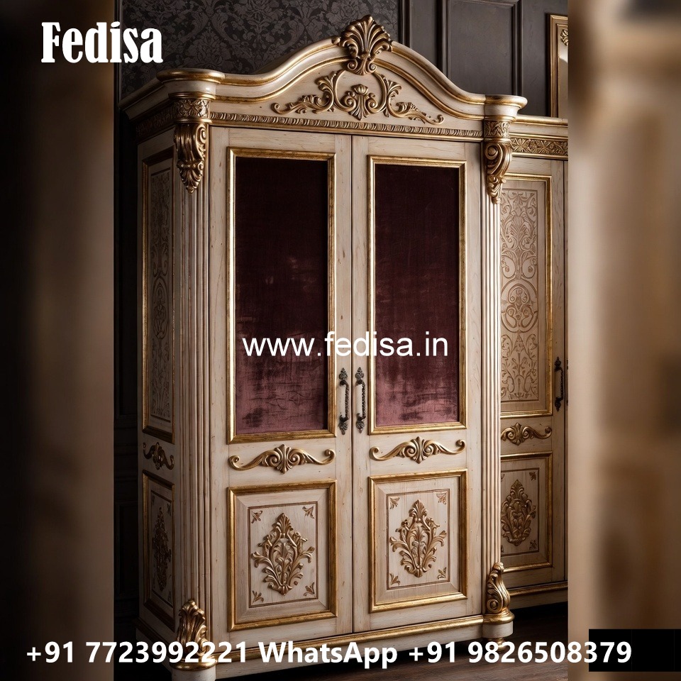 Antique Wooden Wardrobe with Elegant Finish No-2667