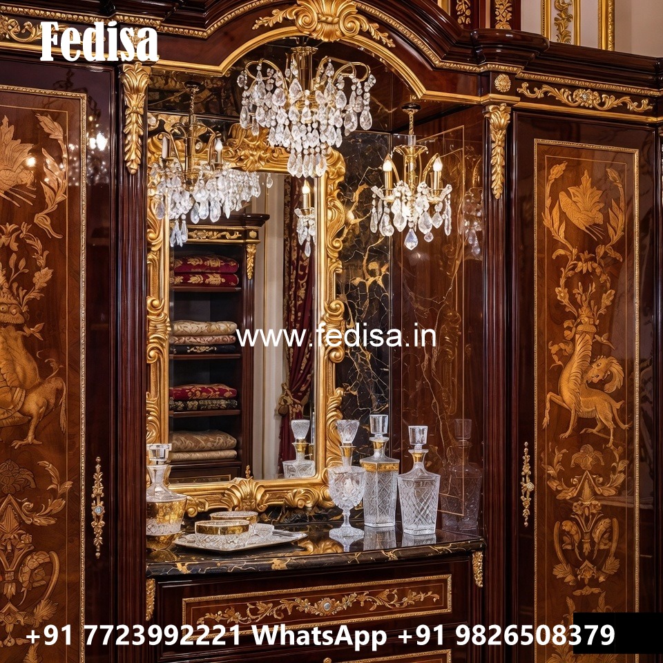 Classic Wardrobe Design with Elegant Organization No-2675