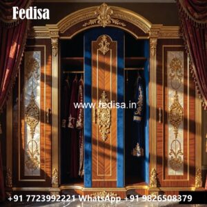 Elegant Closet Design with Decorative Charm No-2678