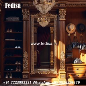 Premium Wardrobe Design with Decorative Details No-2684