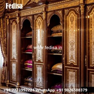 Royal Style Wardrobe with Timeless Features No-2691