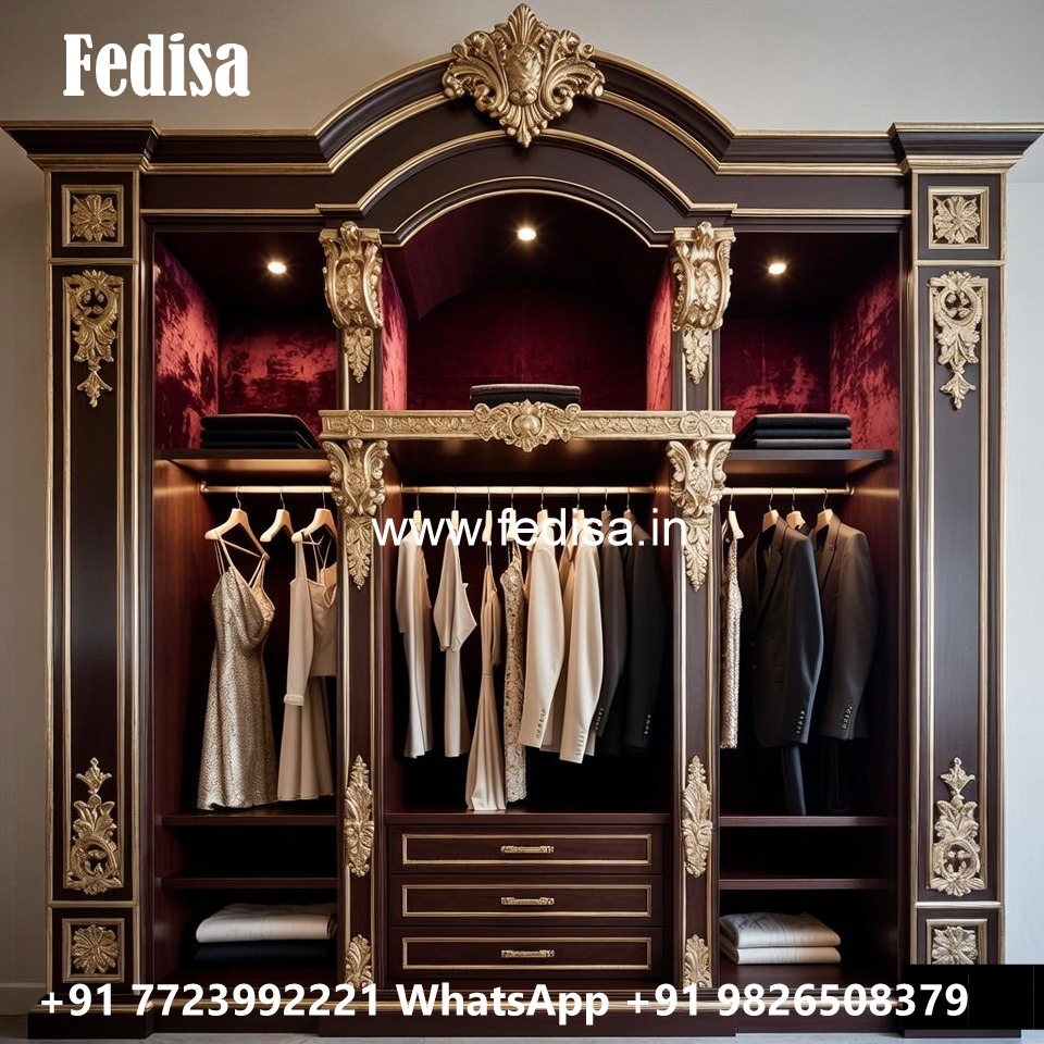 Space Efficient Wardrobe Design for Small Bedrooms No-2734