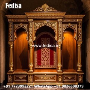 Wooden Wardrobe Design with Elegant Detailing No-2742