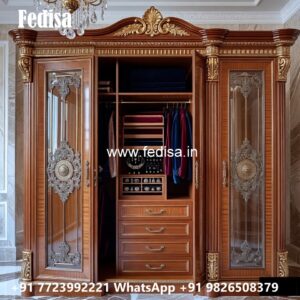 Modular Wardrobe Design with Modern Aesthetics No-2748