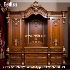 Stylish Wardrobe Design with Modern Texture No-2751
