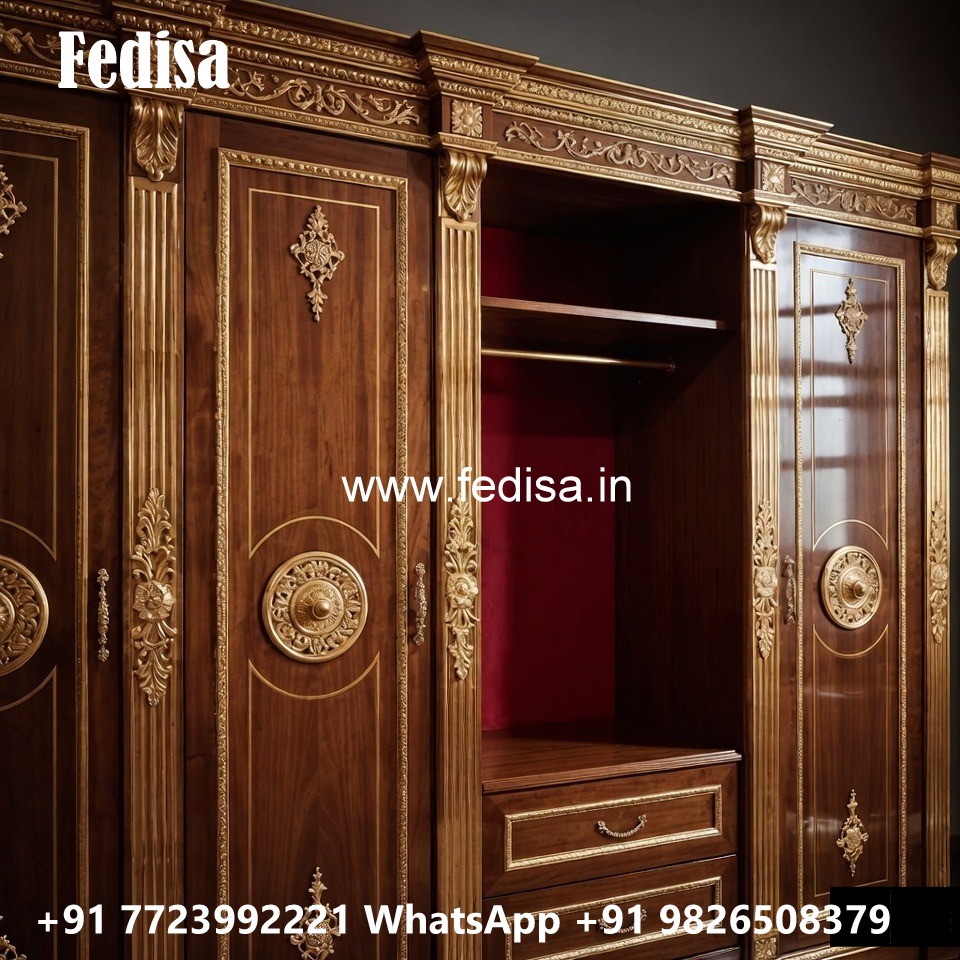 Luxury Wardrobe Design for Spacious Bedrooms No-2755