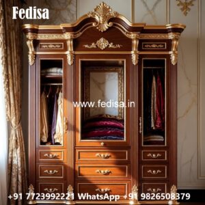Stylish Wardrobe Design with Contemporary Look No-2768