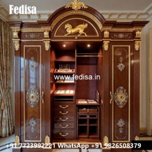 Modern Wardrobe Design with Rich Finishes No-2788