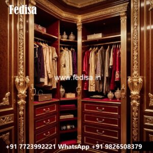 Designer Wardrobe Design with Mirror Finish No-2805
