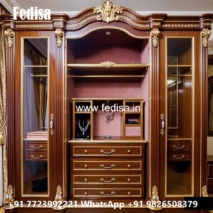 Elegant Wardrobe Design with Decorative Style No-2820