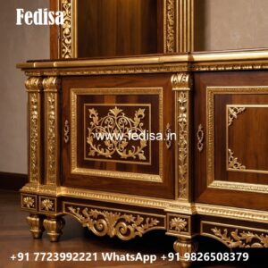 Stylish Wardrobe Design with Luxury Decor No-2835