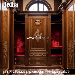 Elegant Wardrobe Design with Sleek Finish No-2848