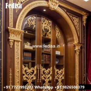 Elegant Wardrobe Design with Hidden Compartments No-2858