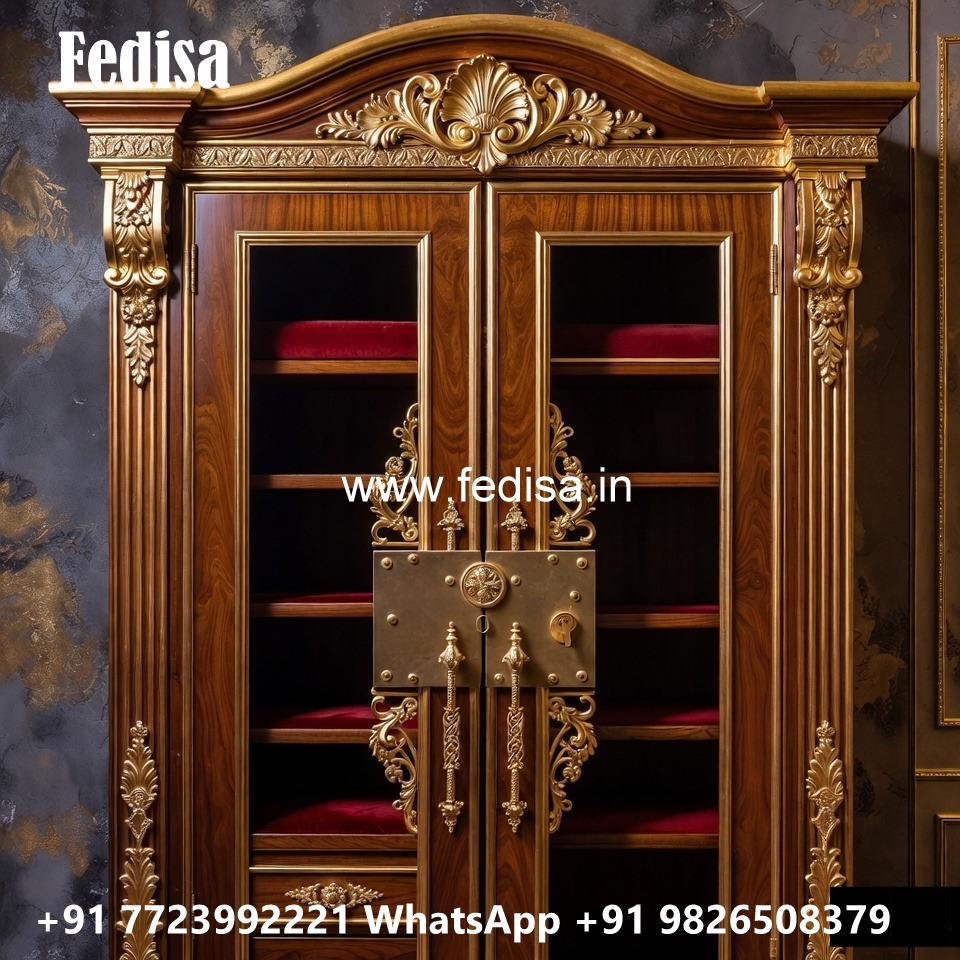 Stylish Wardrobe Design with Mirror Doors No-2859