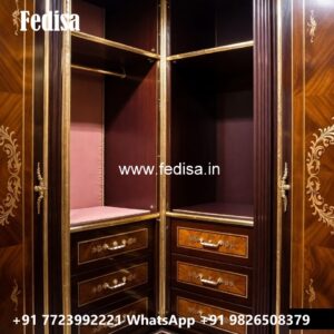 Contemporary Wardrobe Design with Stylish Details No-2864