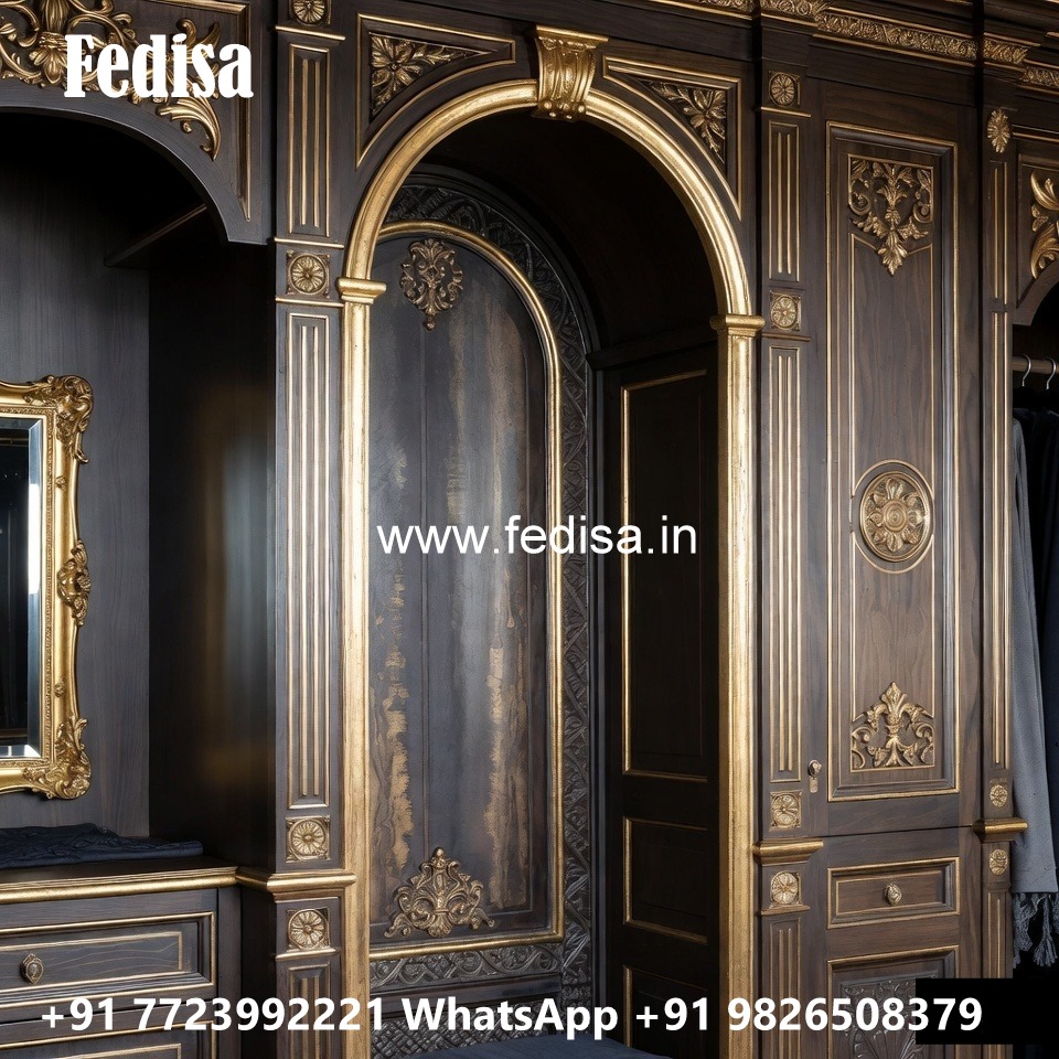 Contemporary Wardrobe Design with Elegant Lines No-2885