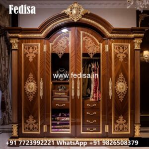 Luxury Wardrobe Design with Smart Shelving No-2891