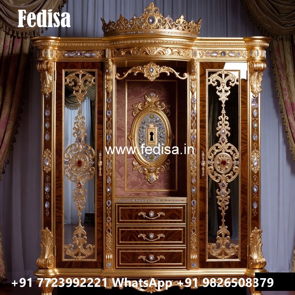 Luxury Wardrobe Design with Functional Layout No-2917