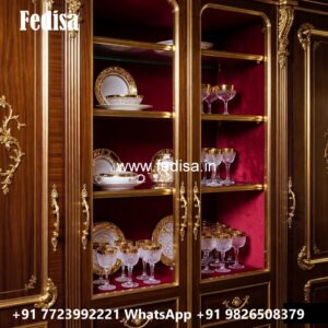 Stylish Wardrobe Design with Premium Wood Finish No-2932