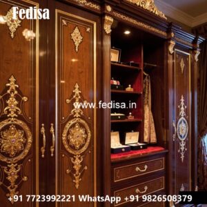 Luxury Wardrobe Design with Contemporary Layout No-2935