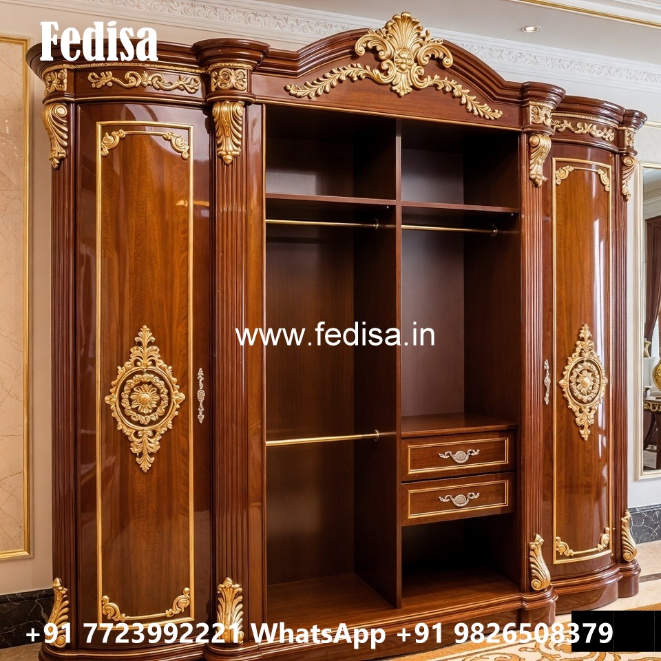 Luxury Wardrobe Design with Premium Glass Doors No-2958