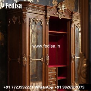 Luxury Wardrobe Design with Wooden Sophistication No-2965