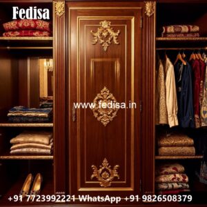 Elegant Wardrobe Design with Modern Storage Solutions No-2969