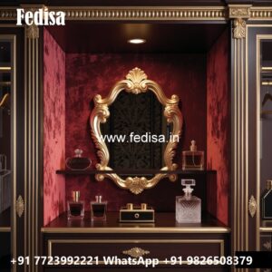 Luxury Bedroom Wardrobe Design with Smart Features No-2975