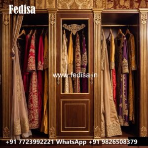 Traditional Wooden Wardrobe Design for Homes No-3300